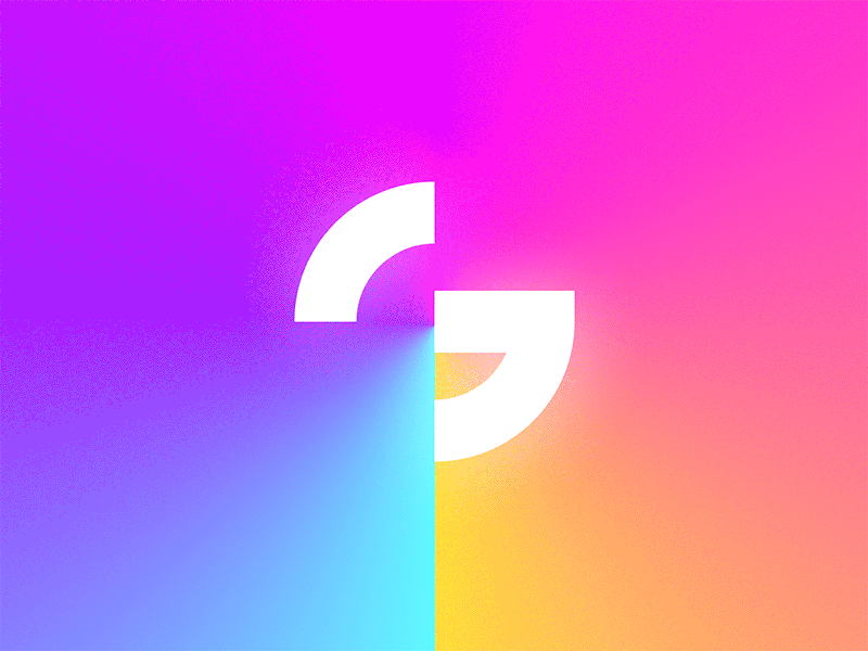 Grabient 2 - Branding ios app website type letter mark identity branding logo
