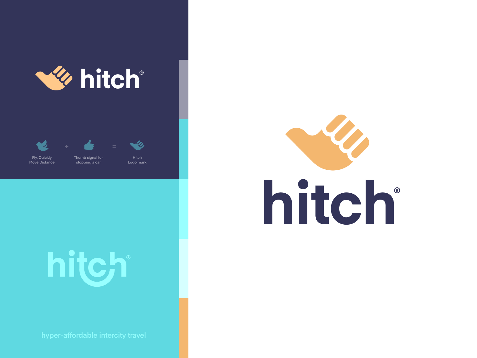 Hitch - Logo By Eddie Lobanovskiy For Unfold On Dribbble