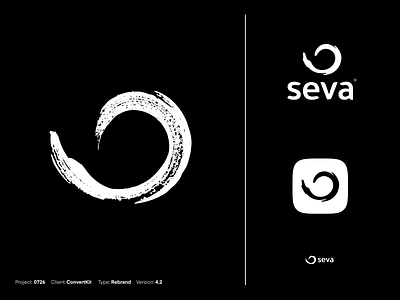 Seva - Branding branding brush design icon identity illustration logo paint stroke