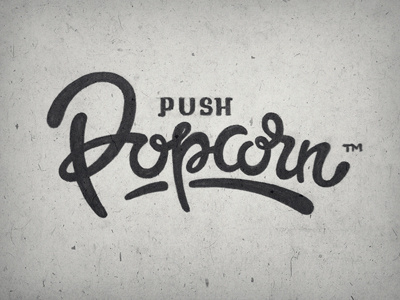 popcorn step two calligraphy draft font hand lettering marker pencil popcorn push rough script sketch tea typography written