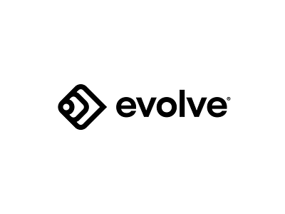 evolve app branding design icon identity illustration logo mark typography