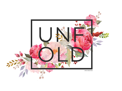 Unfold 🌸 icon illustration logo shirt sketch