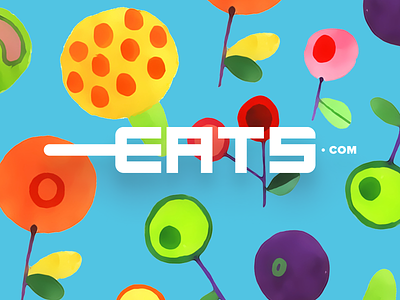 Fresh Eats app branding design drawing icon identity illustration logo sketch