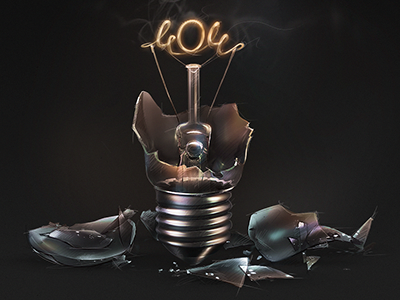 404 bulb 404 broken bulb glass graphic icon idea illustration process sketch