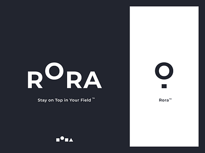 Rora app branding icon identity illustration logo mark typography ux website