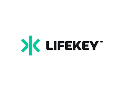 Lifekey app branding icon identity illustration ios logo mark typography vector