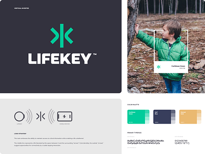 Lifekey - Branding app branding icon identity iphone landing logo typography website