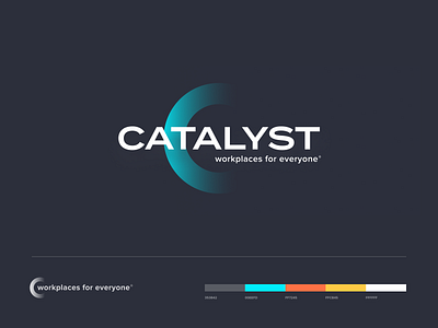 Catalyst app branding icon identity illustration iphone logo typography vector website