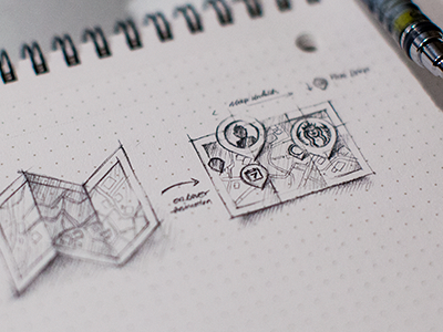 map on hover animation friends icon idea illustration map pins rough sketch