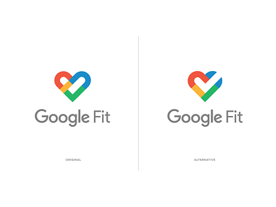 Google Fit android app branding google icon identity logo