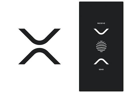 XRP Symbol bitcoin branding crypto icon identity logo ripple xrp