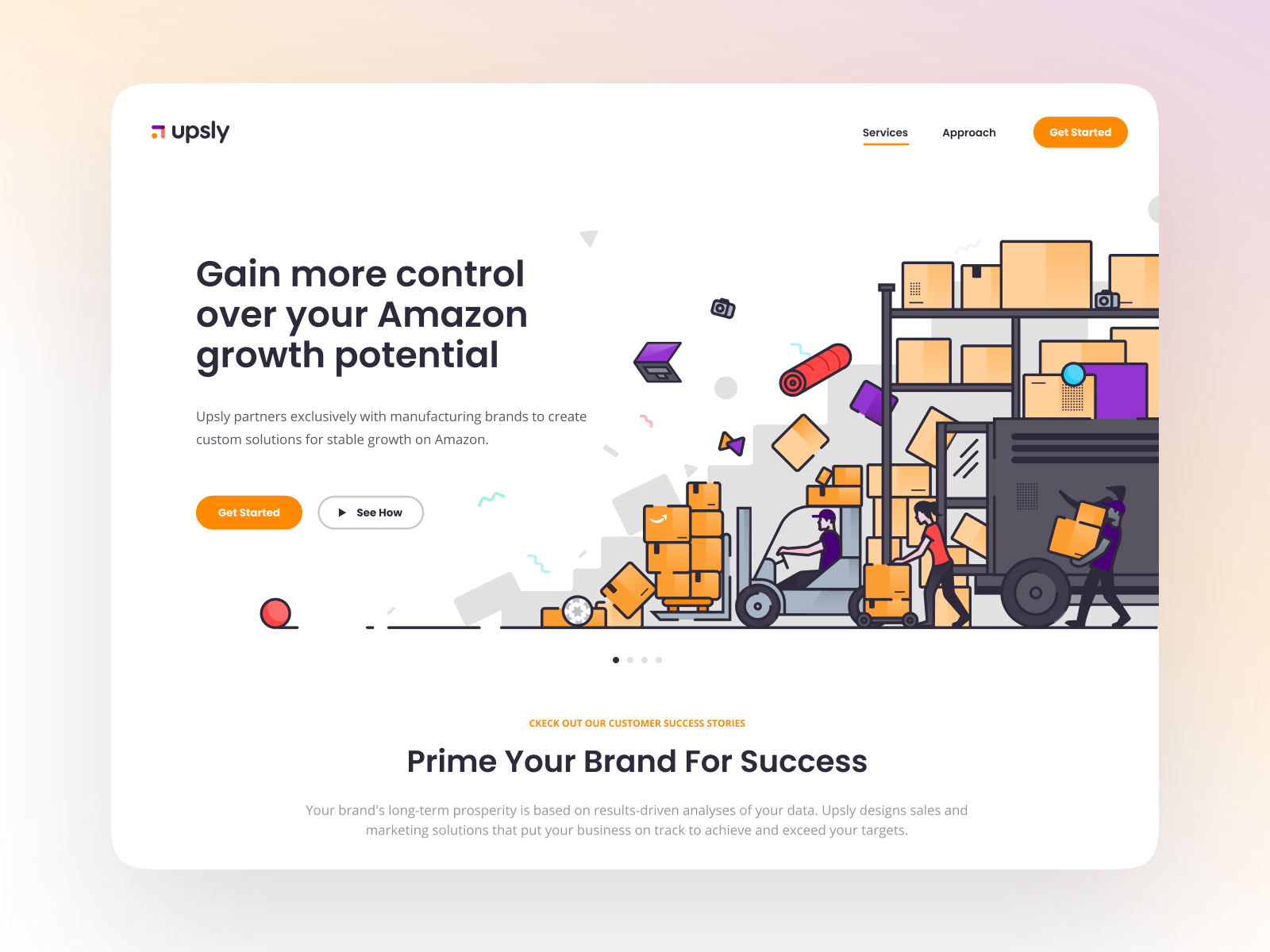 Upsly By Eddie Lobanovskiy For Unfold On Dribbble