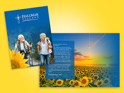 HallMar Village Marketing Folder - Cover and Flap