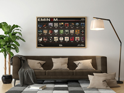 Eminem's Discography design graphic design illustration