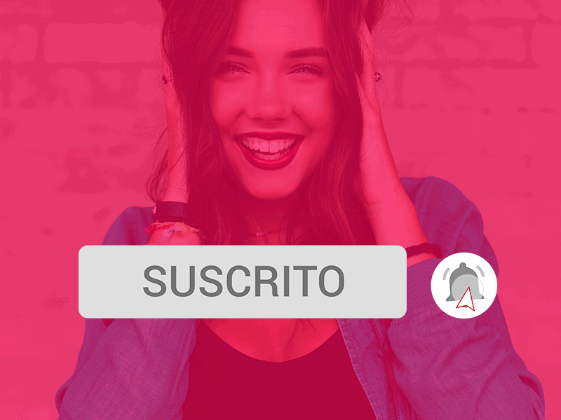 Spanish Subscribe and Bell Notification HD Animation animation youtube subscribe animation subscribe bell notification subscribe notification youtube subscribe youtube youtube subscribe bell