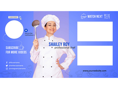 Cooking Channel YouTube Endscreen Outro download youtube outro endscreen outro endscreen youtube endscreen youtube outro free youtube templates youtube outro youtube templates