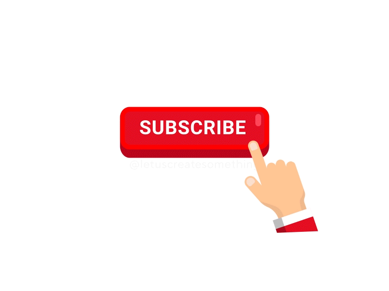 YouTube Subscribe Button and Notification Bell Animation by  LetUsCreateSomething on Dribbble