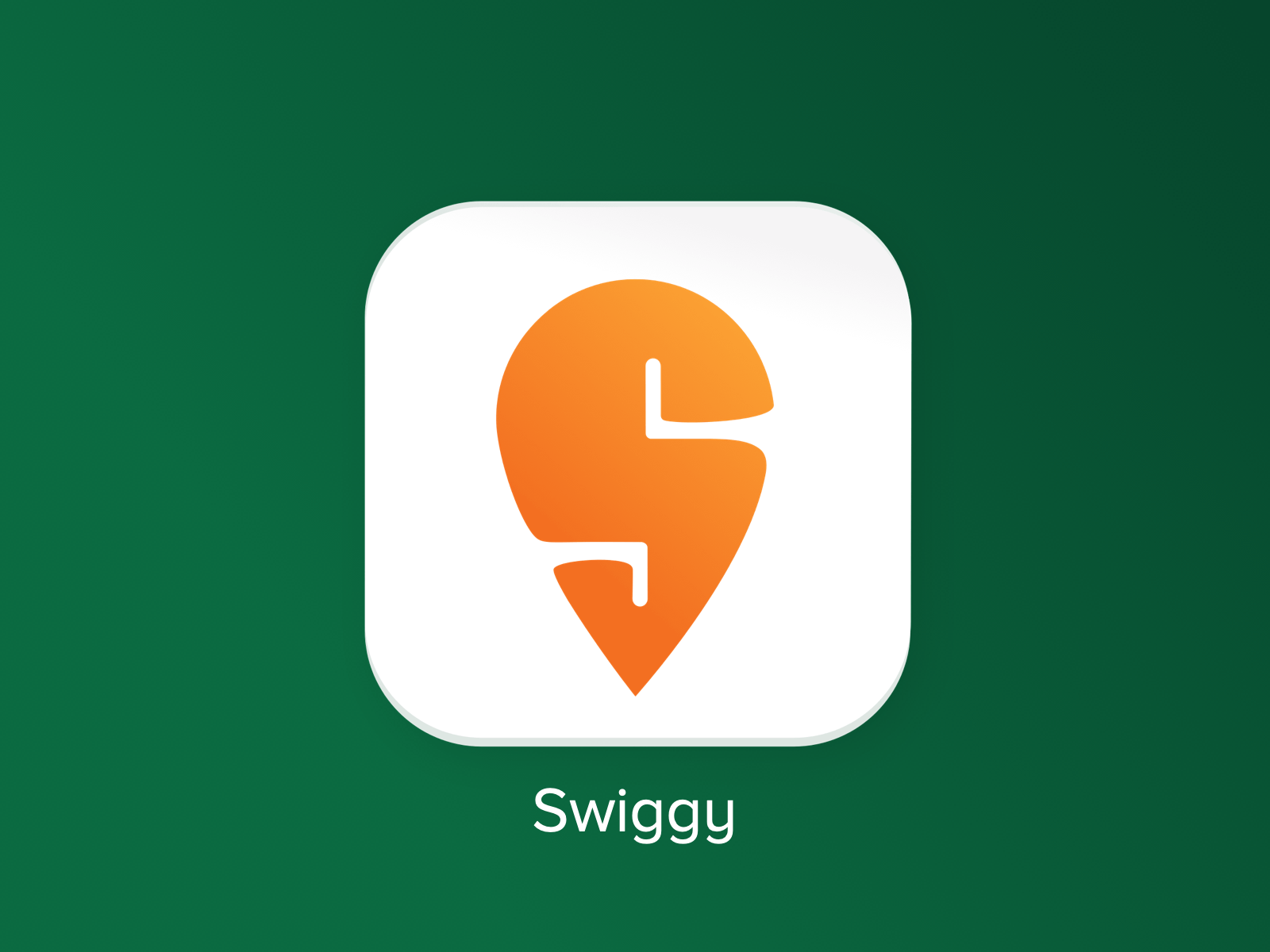Xmas app icon for Swiggy