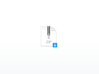 Download ZIP Icon download icon osx zip