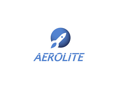 Aerolite, Rocket Logo design graphic design logo logo design rocket logo