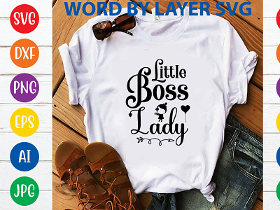 Little Boss Lady design graphic design typography