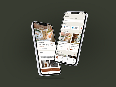 The Kófi - Mobile App app app design application coffee coffee shop coffeeholic danang discovery ios mobile mobile app ui ui app ui design ui ux vietnam visual design
