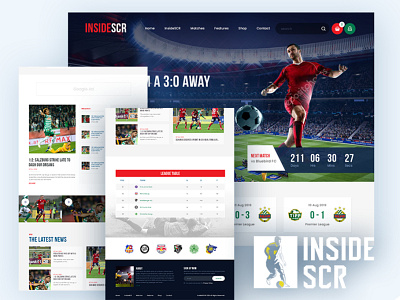 Sport Club Website Design By NEXstair