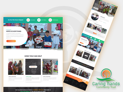 NGO/Charity/Non-Profit Website Template Design