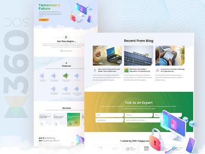 Cyber Security Website Templates From Nexstair Technologies