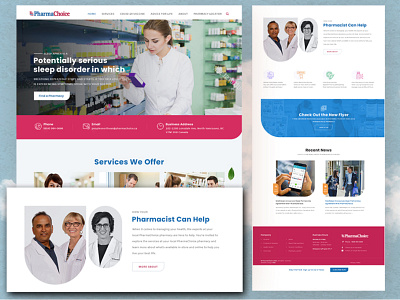 Best Pharmaceutical Website Design By NEXstair Technologies