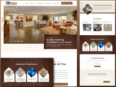 Home Decor Website Templates Design By Nexstair design fixwordpress home decor web design ui ux web developer
