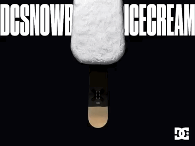 DC snowboard animation cinema4d snowboard