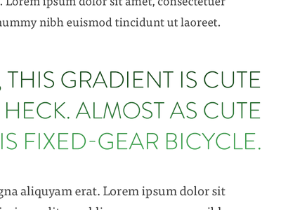 Article - Typography