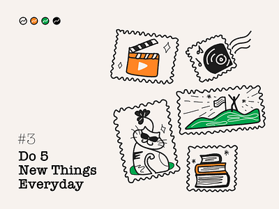 #3 - Do 5 New Things A Day