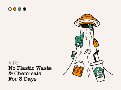 #18  - AVOID USING PLASTIC WASTE AND CHEMICALS FOR 3 DAYS