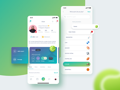 New Profile Screen Design | Rovo App