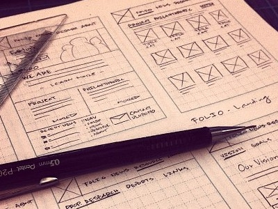 Konigi Grids konigi pencil sketch wireframe