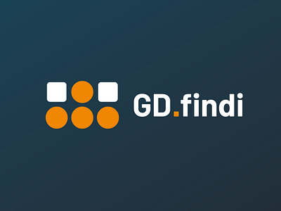GD.findi branding logo manufacturing orange redesign software technical