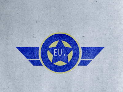 EU. aeroplane design logo photoshop plane