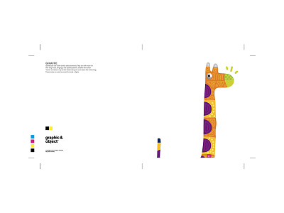 Giraffe's illustration card brand branding bx design ducknco graphic graphicdesign illustration vector