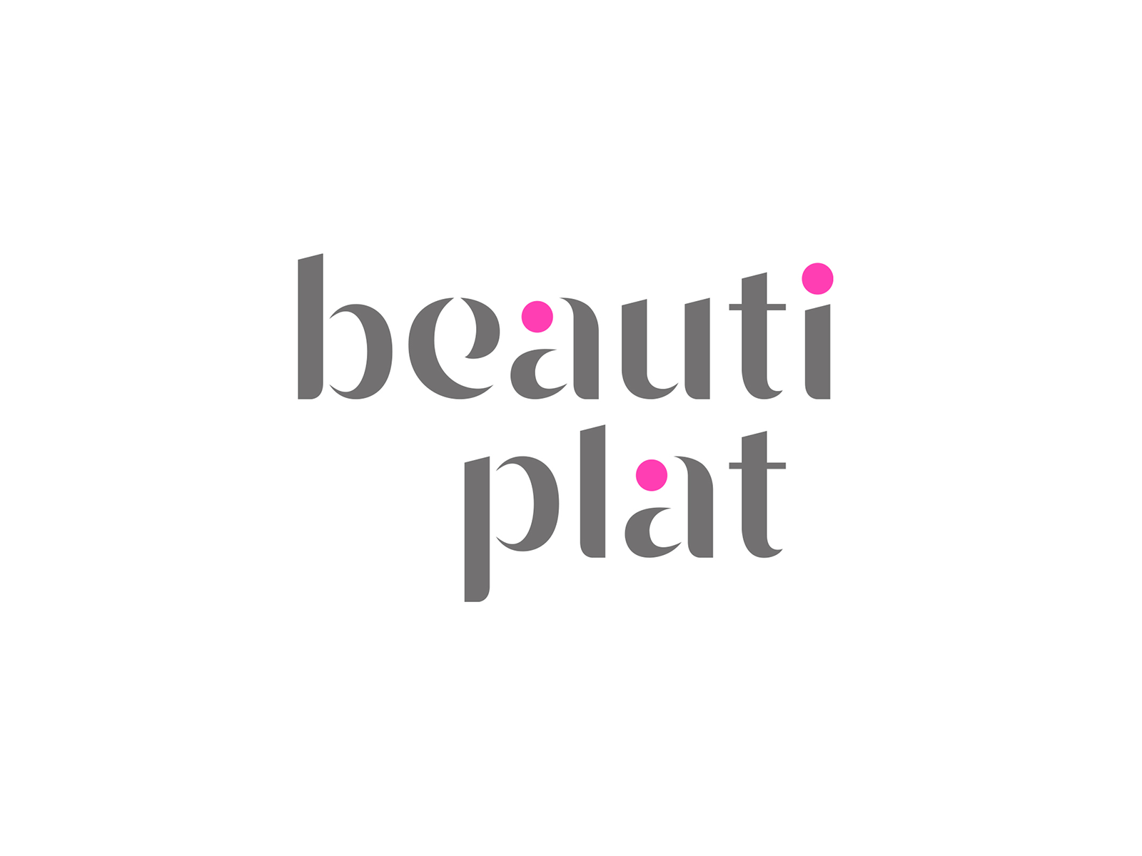 'beautiplat' branding brand branding bx design ducknco graphic graphicdesign logo typography ux