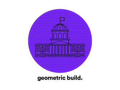 geometric build unit. brand design ducknco graphic graphicdesign illustration isometric design pictogram symbol vector