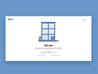 Proply Error Page