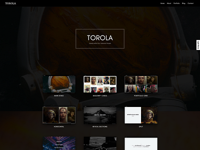 Torola - Creative Photography Wordpress Theme creative photography portfolio wordpress theme