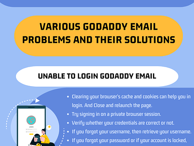 Various GoDaddy Email Problems and Their Solutions godaddy email not receiving godaddy email not working today godaddy email problems godaddy workspace email problems
