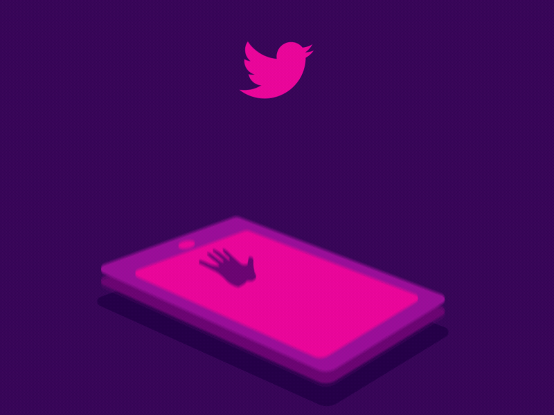 Tweet, Like, Heart... 2d animation animation after effects facebook gif instagram motiondesign phone social media tweet tweeter vector animation vibrate
