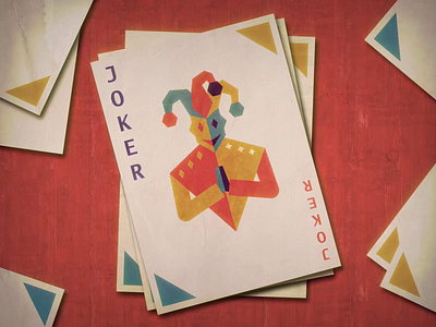 Joker 2d animation animation after effects clown dribbble dribbble warmup dribbbleweeklywarmup illustrator joker joker card motion animation motiondesign playing card playing cards vector animation