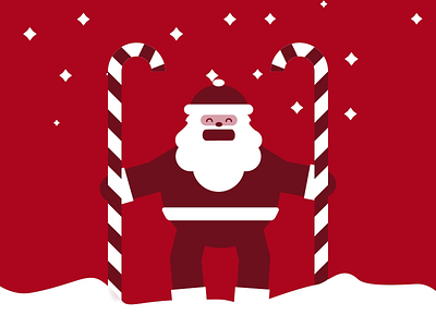 Tik Tok Santa 2d animation animation 2d animation after effects christmas dribbble happy holidays holidays merry christmas motiondesign santa santaclaus snow tik tok tik tok santa vector animation