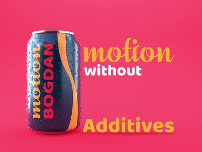 Motion Bogdan 3d 3d animation additives can can shot cinema4d motion motion bogdan pack shot without additives