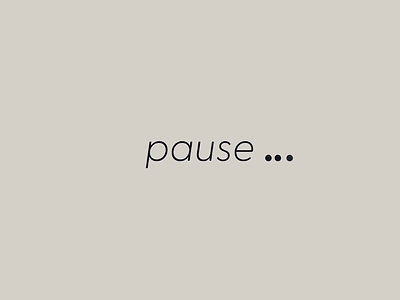 Pause 2d animation animation animation after effects dribbble font marktwain motion animation motiondesign pause quote text animation vector animation
